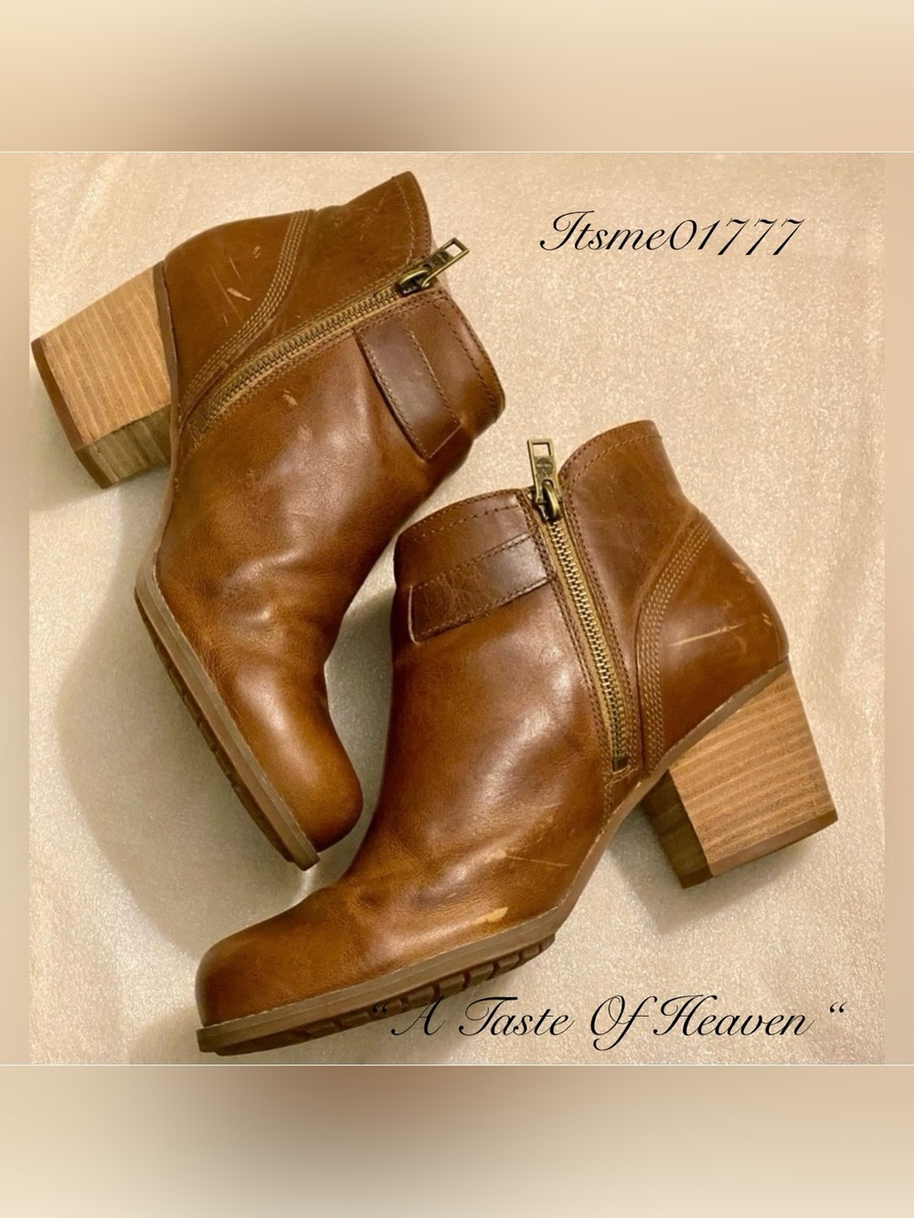 🌸 TIMBERLAND BROWN ANKLE BOOTS